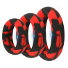 CockzRing Pack 3 Cockrings Silimix Rouge-Noir